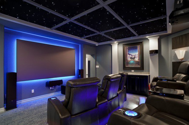 Home theater installation in Austin